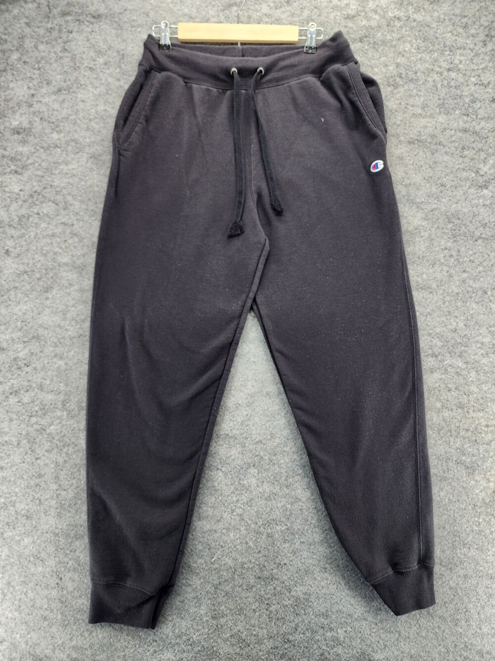 Champion Joggers Mens 1X Black Sweatpants High Rise